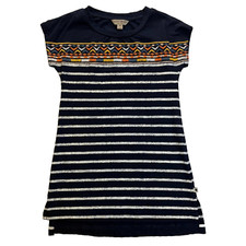 Lucky Brand Dress Girls/Blue stripe/ Southwestern-inspired/Size 4-5 casual/play