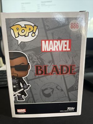 Funko Pop Marvel - Blade #886 - 2021 Summer Convention Walgreens