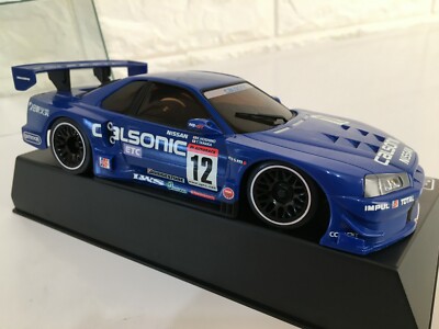 OLD Very Rare Kyosho MINI-Z Racer BODYSET CALSONIC SKYLINE R34 #12