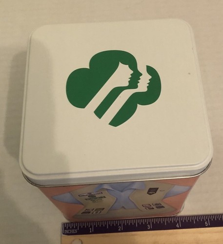 2021 Girl Scout Uniform Candy Nut Tin (empty) - Picture 9 of 9