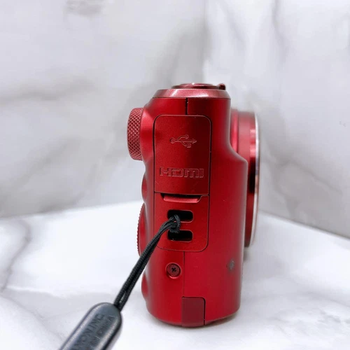 Excellent 5+Canon PowerShot SX720 HS-Red Compact Digital Camera 40x Optical Zoom - Picture 7 of 8