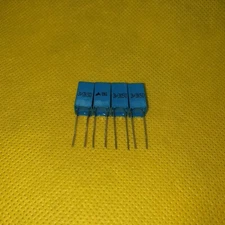 4pcs (MATCHED QUAD) NEW EPCOS SIEMENS 3.3uF 50V 5mm HQ MKT CAPS FOR AUDIO !!