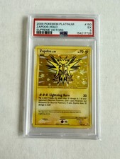 Pokemon TCG Platinum Supreme Victors Zapdos Secret Rare Holo 150/147 PSA 5 EX on eBay
