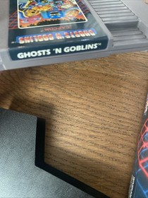 Ghosts 'n Goblins Nintendo NES 1986 CIB 3 Screw Complete With Inserts