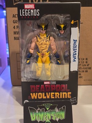 MARVEL LEGENDS SERIES DEADPOOL & WOLVERINE WOLVERINE ACTION FIGURE HASBRO
