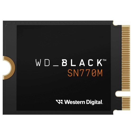 WD_BLACK SN770M 500GB M.2 2230 NVMe SSD, For Handheld Gaming Devices (US IMPORT) - 第 1/6 張圖片