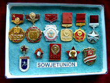 UdSSR ABZEICHEN, KONVOLUT,ORDEN - MEDAILLE  SOWJETUNION CCCP .
