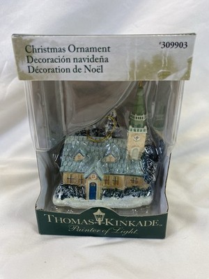 Thomas Kincade Christmas Ornament  Painter Of Light  #309903 New In Box