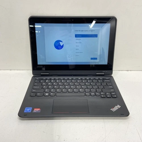 Lenovo ThinkPad Yoga 11e 11.6" Intel Celeron Processor Windows 11