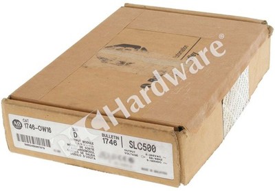 Open Pre-owned Allen Bradley 1746-OW16 /D SLC 500 16-Point Relay Output Module