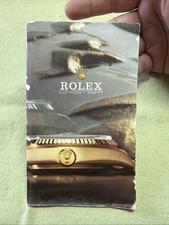 1985 Rolex “Rolex Oyster”Booklet;manual.English Edition❗️used For Date-Date