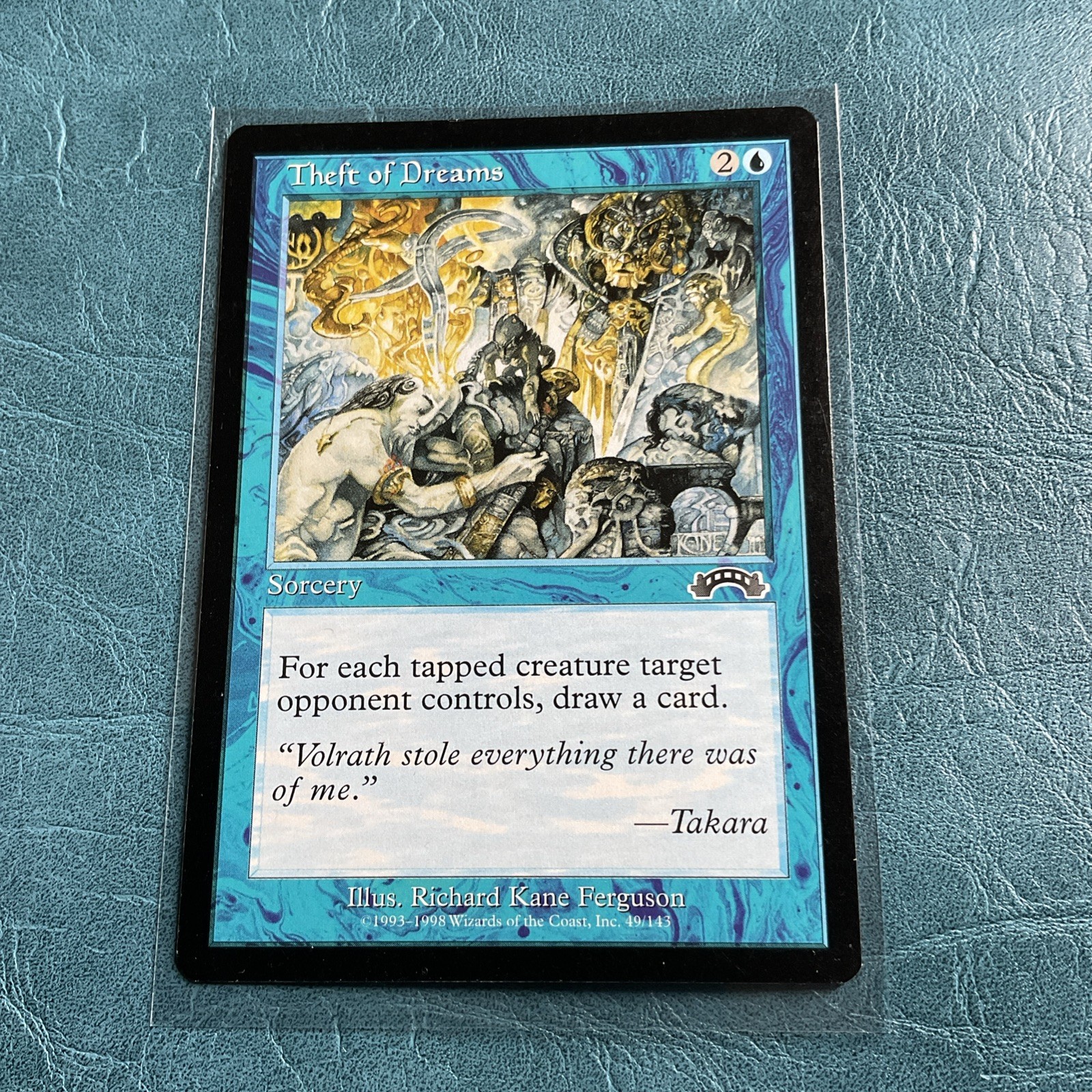 Theft of Dreams Exodus Regular MTG NM