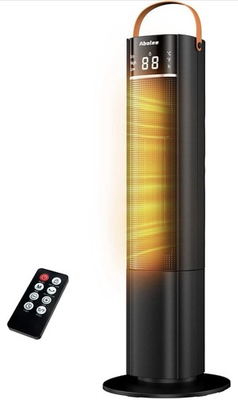 #ad Space Heaters Indoor Use 26quot; 12ft s Electric Heater with Remote 26 Black $79.89