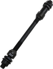 Gold Steel Bicycle Axle 154Mm/6.06Inch Multi-Speed Front Hub Axle 3/8Inch Bic...