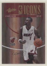 2010-11 Absolute Memorabilia NBA Icons Spectrum 18/100 Chris Bosh #13 HOF 9o3