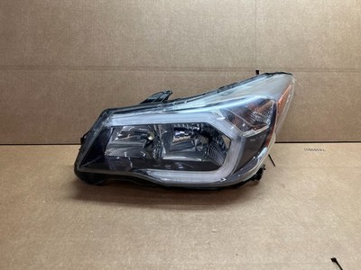 OEM 2015-2017 SUBARU FORESTER XENON HEADLIGHT SMOKED BEZEL COMPLETE LH NICE!