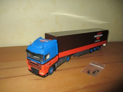 Tekno 1:50 DAF XF 105 JAN DE RIJK KOSZ 2010 Air Freight Air Cargo EUROPE  NO WSI