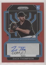 2022 Panini Prizm Rookie Auto Red Prizm 65/99 Zach Thompson #RA-ZT Auto 0t50