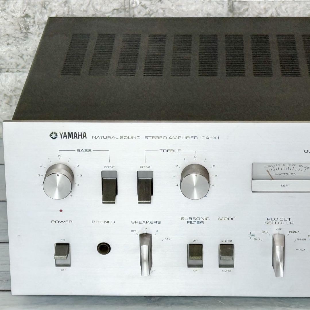 YAMAHA CA-X1 Natural Sound Stereo Amplifier Analog AC100V
