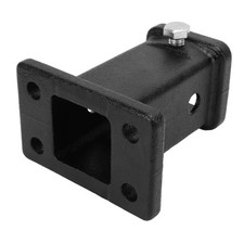 2in Bolt On Receiver Tube Tow Bar Hitch Receiver Trailer Hitch Receiver Adapter