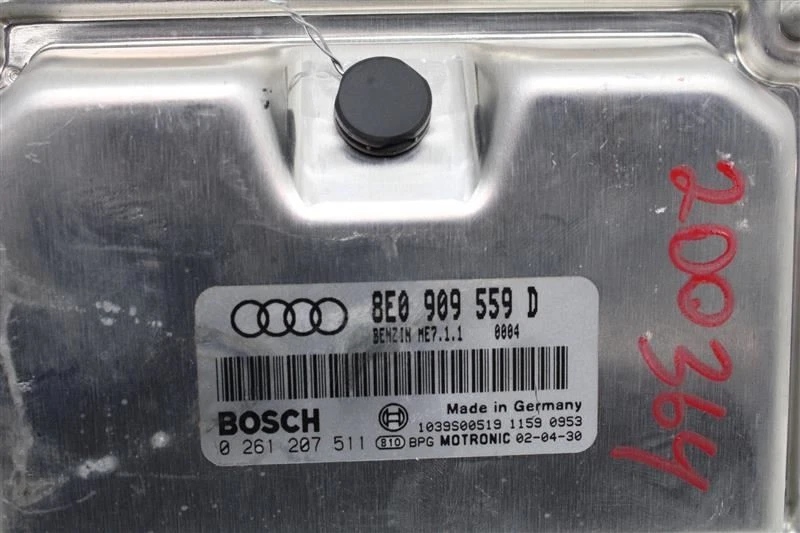 COMPUTADOR ECM Audi A4 A6 2002 02 2003 03 3.0 DOHC 8E0909559D 1066828 - Imagem 3 de 4