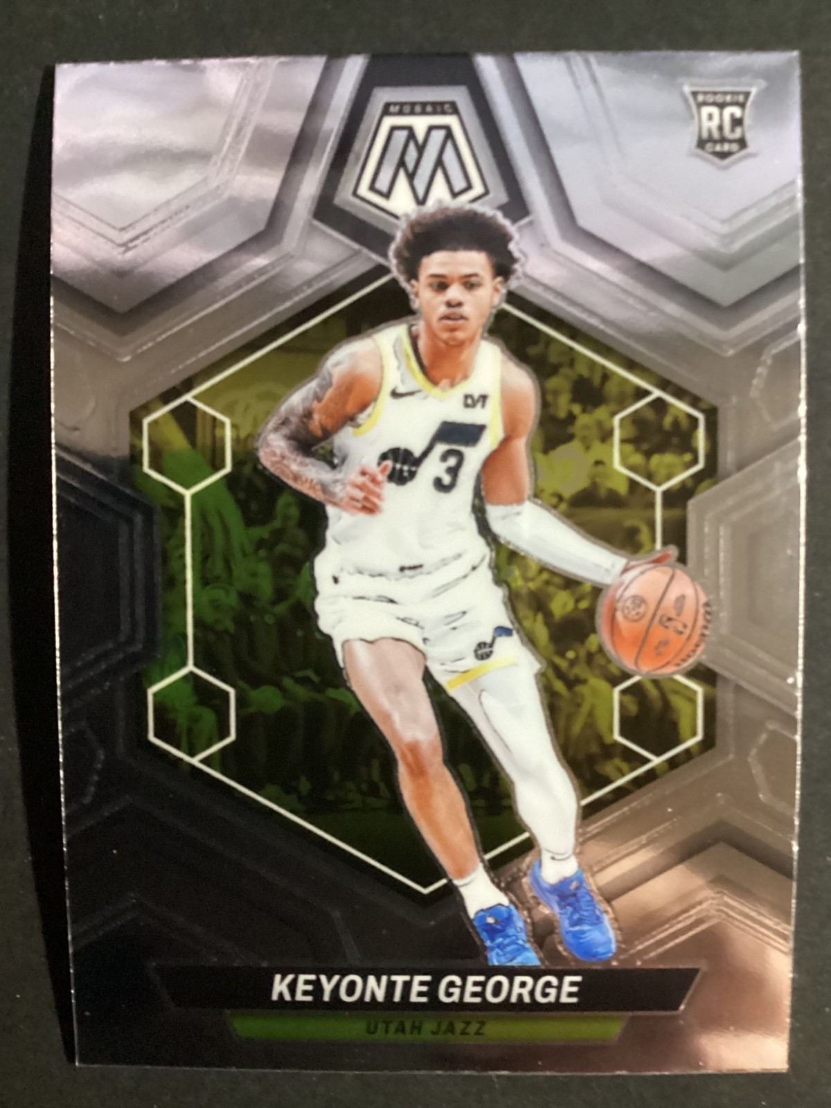 2023-24 Panini Mosaic - Rookies Keyonte George #222 Rookie (RC) Utah Jazz