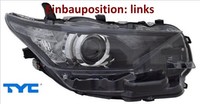 TYC 20-16940-06-2 Hauptscheinwerfer Links Scheinwerfer Frontscheinwerfer