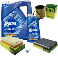 Mann Inspektionspaket 6L Mannol Special Plus 10W-30 FüR VW Passat 2.8 VR6