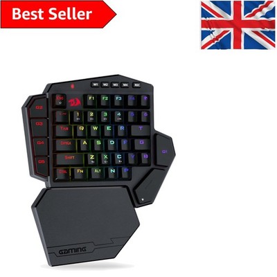 Wiederaufladbare kabellose Gaming-Tastatur - RGB-Hintergrundbeleuchtung & Makrotasten für optimales Spielen
