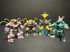 VINTAGE 1980’s Hasbro Takara BATTLE BEASTS Action Figures Lot of 4 (e)