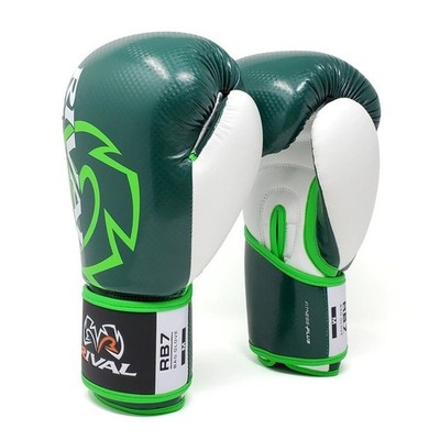 Rival Rb7 Fitness Plus Tasche Handschuhe grün/weiß S Boxen MMA Vertragshändler