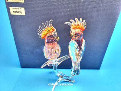 Swarovski PARADISE BIRDS COCKATOOS PINK 5244651 OR 5384012