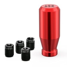  Red 5 Speed Weighted Shift Knobs for Subaru
