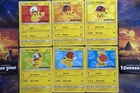 Ash’s Pikachu I Choose You Movie Promo Complete Set Of 6 SM109-114 Pokémon TCG B