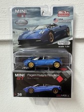 Mini GT Pagani Huayra Roadster Blue Francia #38  (MGT00038)
