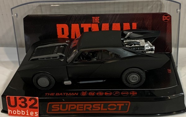 Slot Car Scx Superslot H4442 Batmobile The Batman 2022 Scalextric Uk-image