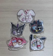 Sanrio Characters Package Charm Keychain Set Kuromi, My Melody, Pochacco