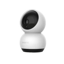 Swann EVO​ Pan & Tilt 2K Wi-Fi Camera with 2-Way Talk White SWIFI-SE2KPT-US