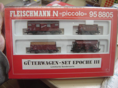 Fleischmann N 958805 Güterwagen-Set Ep.III Sondererie "Neu"(AND-253) | Zustand: Neu