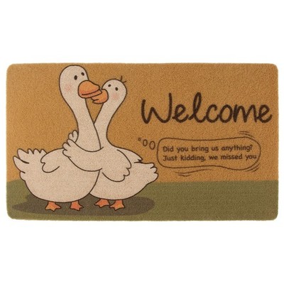 FEXIA Goose Pattern Indoor Outdoor Welcome Mat Rug 29x17 Polyester