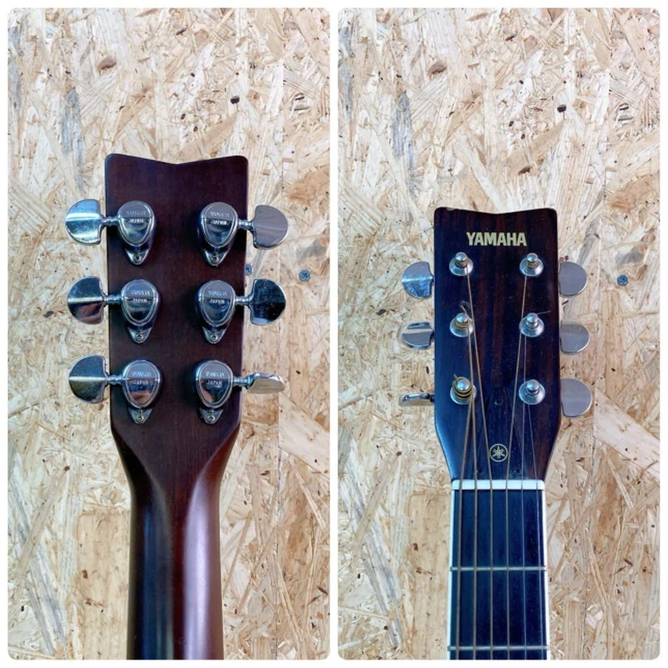 Yamaha FG-201B Orange Label 1970s Vintage Acoustic Guitar MIJ Nippon Gakki - Photo 3/4