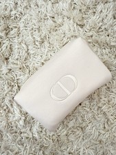 New Christian Dior Cosmetic Makeup Zipper Bag Pouch  Light Pink  Small