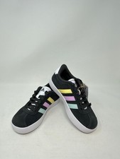 adidas Kid's VL Court 3.0 Shoes JH8725 - US:11.5, Grey, J3 C132T