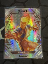 2025 Kakawow Phantom Marvel Rivals Silver Refractor Human Torch #PMR-ZF-36