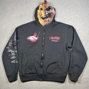 Sweat à Capuche Homme Freddy Krueger (A Nightmare On Elm Street) – Noir – Taille XS