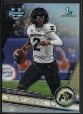 2023 Bowman U Chrome Shedeur Sanders #16 1st Bowman Refractor READ