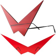 Tengen Toppa Gurren Lagann kamina Pointy Costume Cosplay Anime RED Sun Glasses