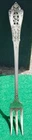 Vintage Wallace Sterling Rose Point Olive Cocktail Fork 5 1/2"