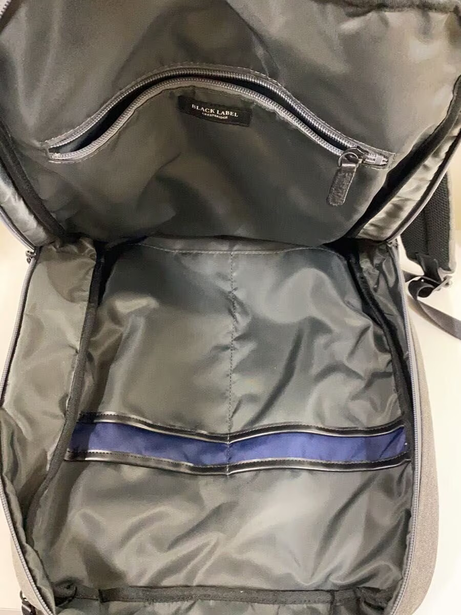BLACK LABEL CRESTBRIDGE Backpack -- Gray Solid Co… - image 6