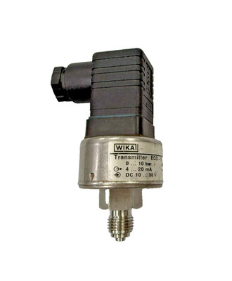 Wika ECO-1 P # 8391956 Pressure Transmitter 0-10 bar 4-20 mA DC 10-30 V G1/4